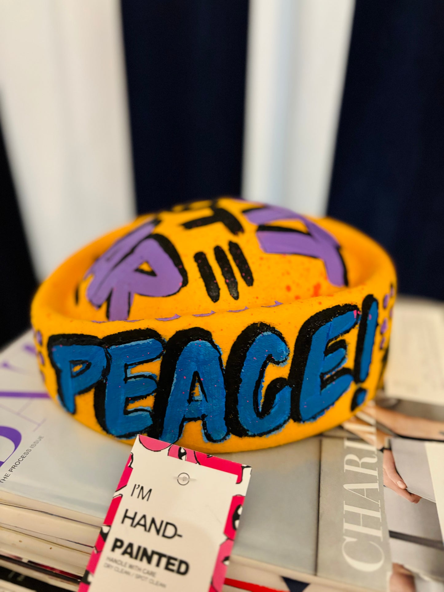 ART NOT WAR Cocktail hat (Copy)
