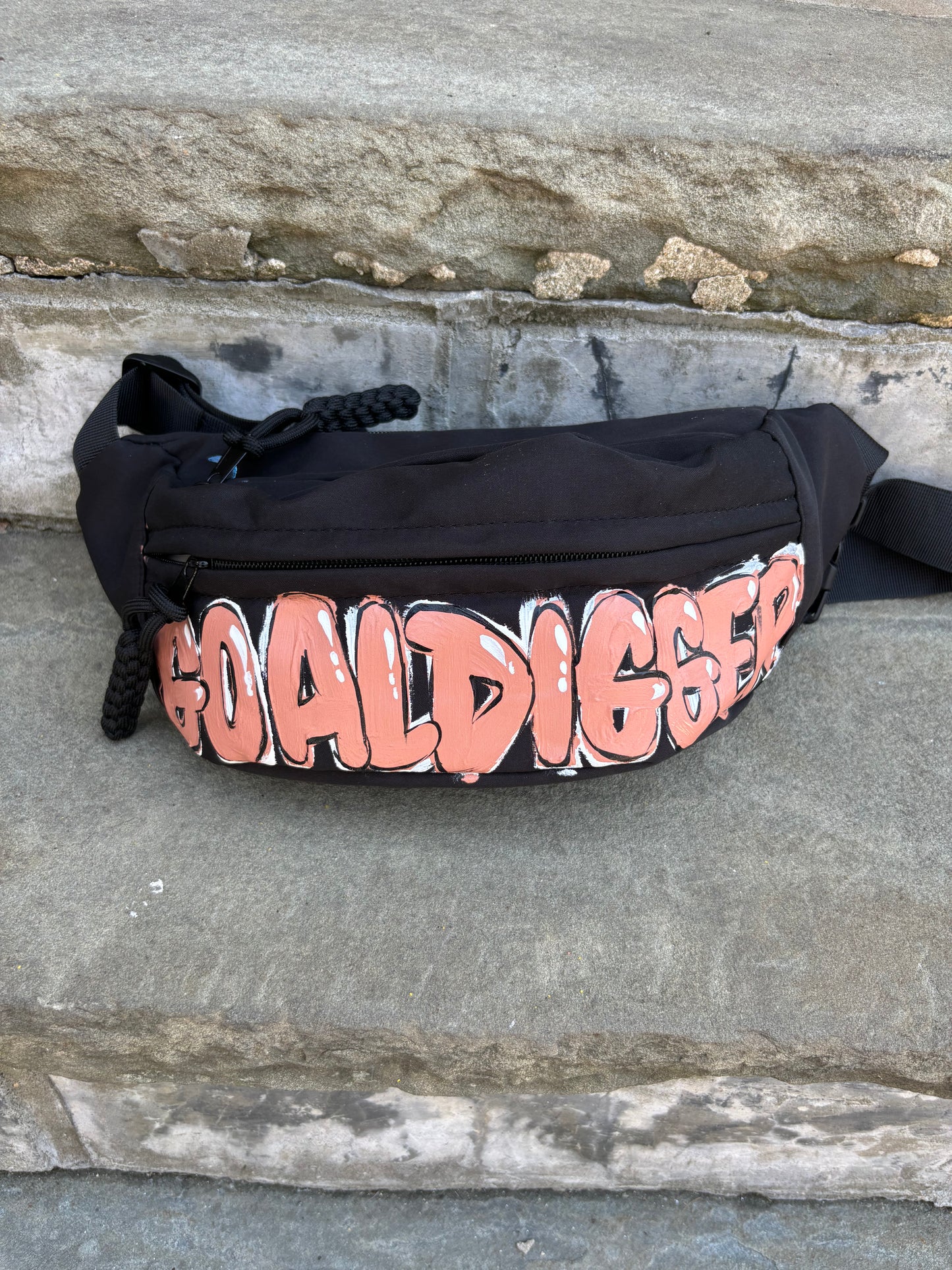 Goal Digger Fanny Pack (Brown)