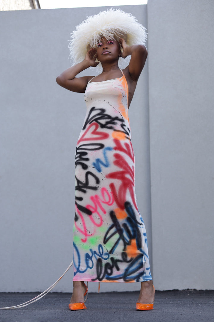 Graffiti Dress
