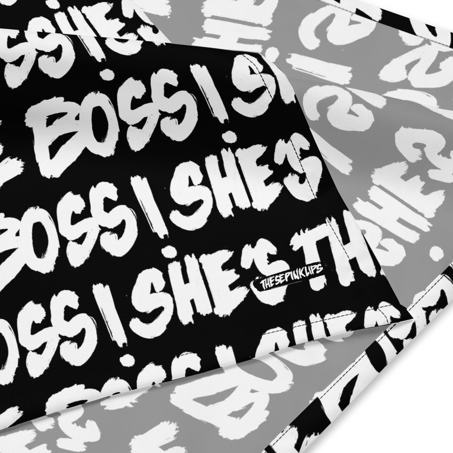 She's The Boss Scarf (Black)