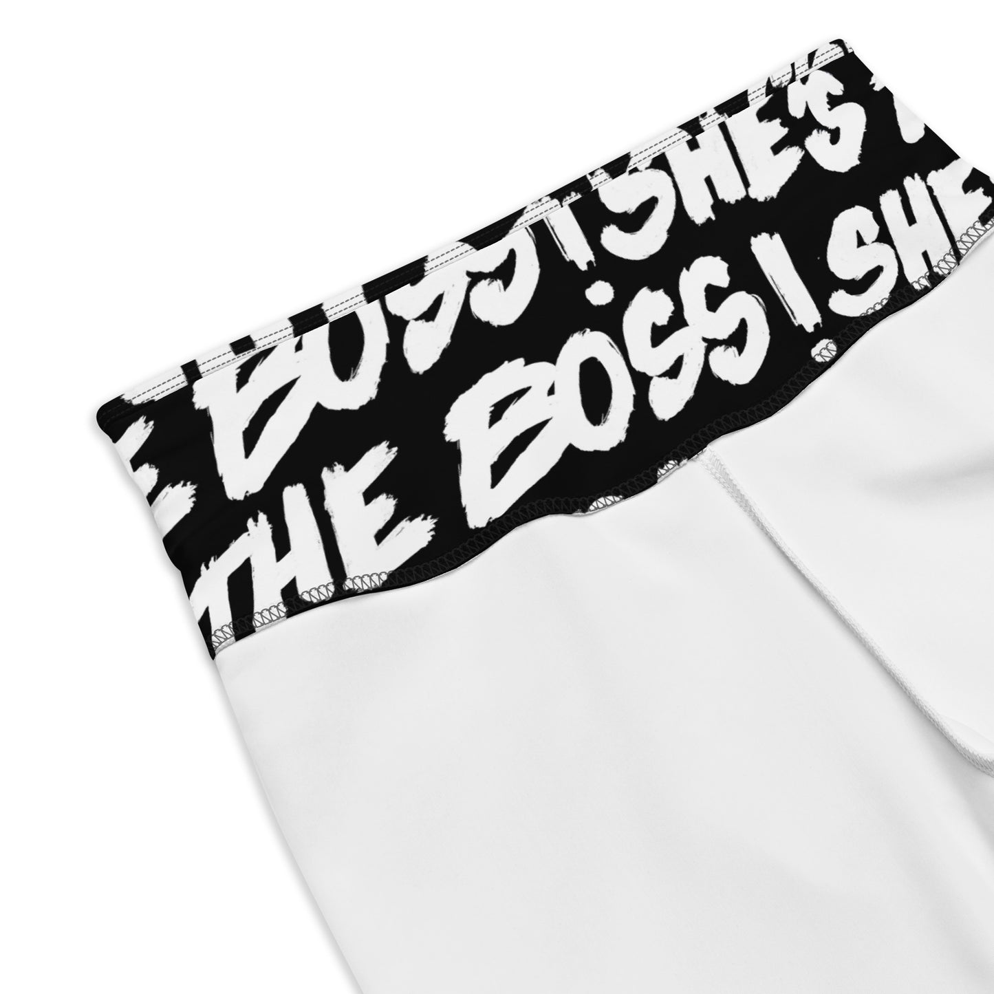 She's The Boss Biker Shorts