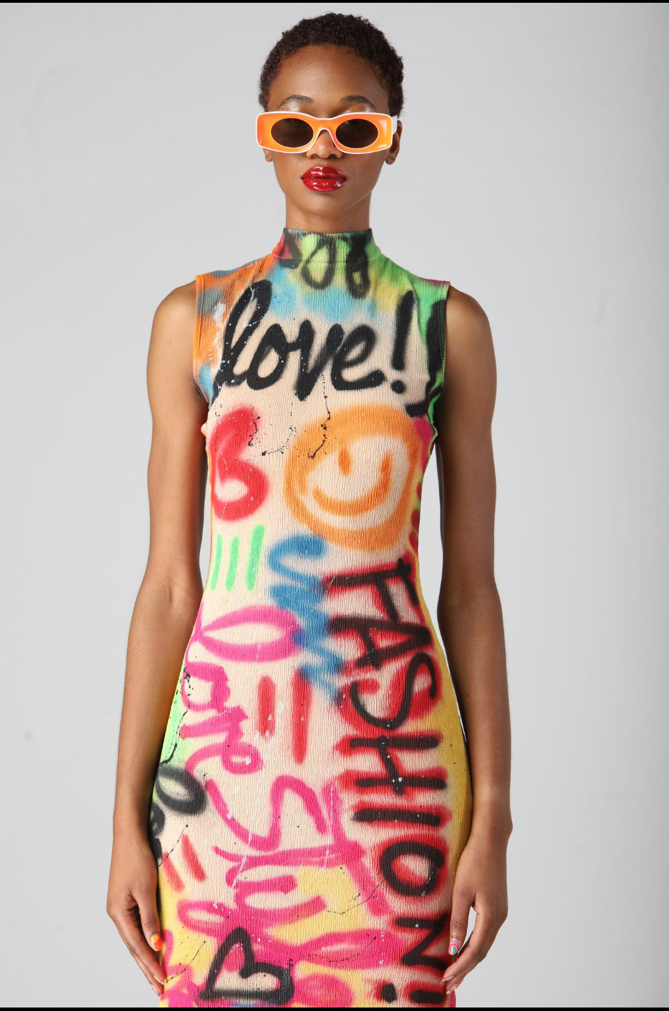 High Art Bodycon dress