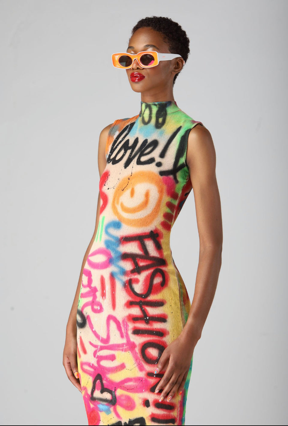 High Art Bodycon dress