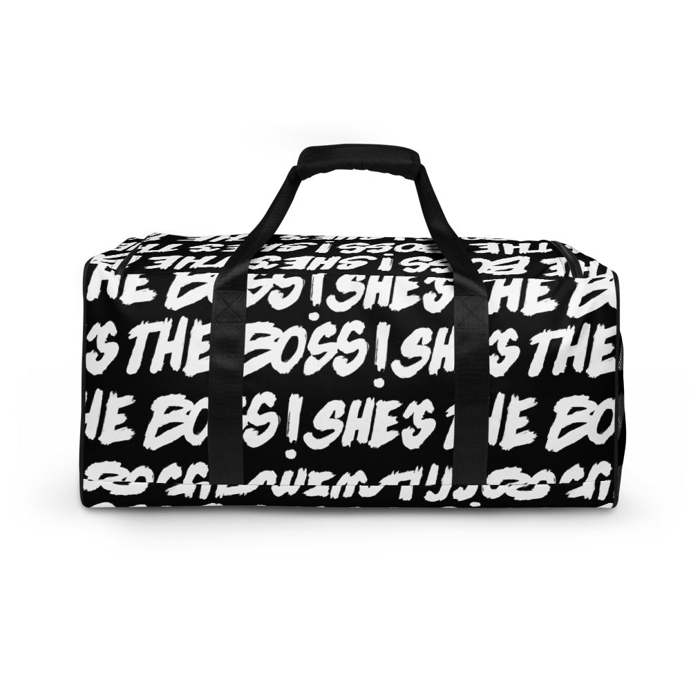 She's The Boss Duffle Bag