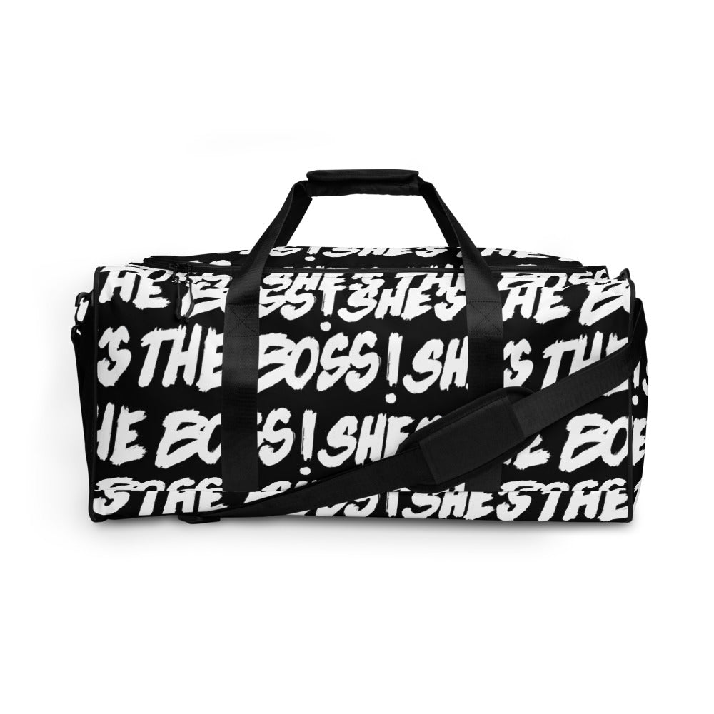 She's The Boss Duffle Bag