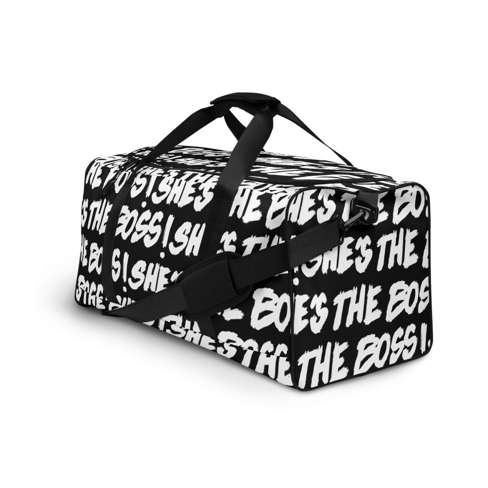 She's The Boss Duffle Bag