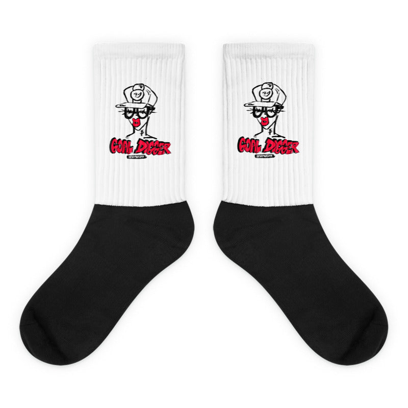 Red Goal Digger Socks